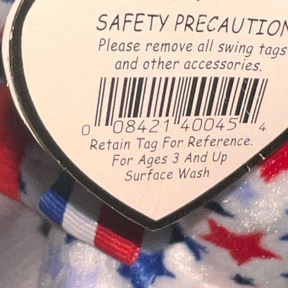 Ty Beanie Babies Righty 2004 the Elephant US Presidential Election Plush - Picture 4 of 5